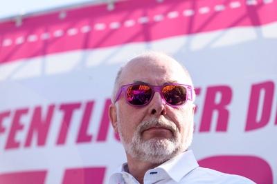 Deutschland Berlin 09 04 2018 Der dbb Bundesvorsitzende Ulrich Silberbach spricht w?hrend der Kun-stock-foto