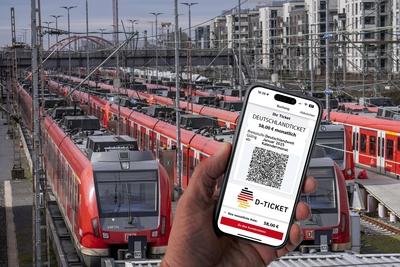Deutschlandticket-stock-foto