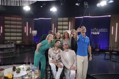 Susan Link, Nelson Müller, Brigitte Antonius, Tan Çağlar, Verena-Kristina Kirchberg-Bruckmann, Ross Antony, Laura Karasek, Micky Beisenherz-stock-foto