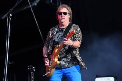 Alan Parsons Live Project am 30 06 2019 beim W?rth Open Air in K?nzelsau Dan Tracey steht am 30 06-stock-photo