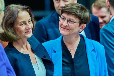SPD-Bundesparteitag - Saskia Esken-stock-foto