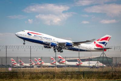 British Airways trennt sich per sofort von all ihren Boeing 747 GBR, United Kingdom, England, London: Heathrow Airport-stock-photo