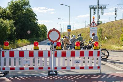 Fahrraddemonstration NORIS BIKING auf dem Frankenschnellweg, N?rnberg, 28.06.2025-stock-foto