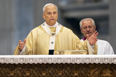 ITALY -   POPE LEO XIV  LEADS A ,ASS WITH PRIESTLY ORDINATIONS INSIDE THE ST PETER'S BASILICA AT THE VATICAN   - 2025/6/27-stock-foto