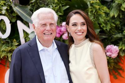 Claus-Holger Lehfeldt und Franca Lehfeldt-stock-foto