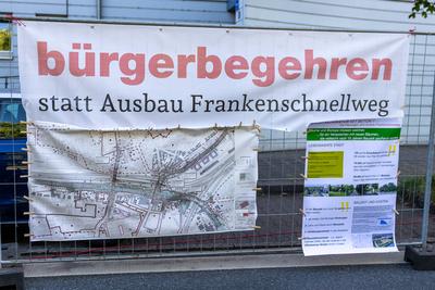 Fahrraddemonstration NORIS BIKING auf dem Frankenschnellweg, N?rnberg, 28.06.2025-stock-foto