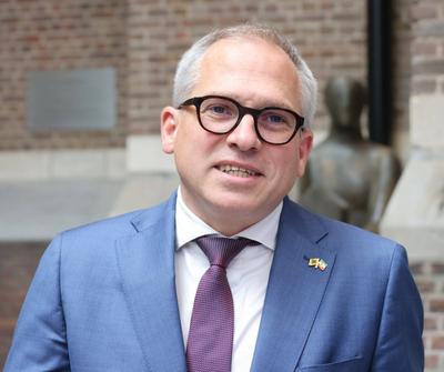 Antwerpen Hafen CDU NRW Regierung-stock-photo