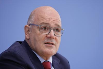 Steffen Kampeter, Hauptgesch?ftsf?hrer der Bundesvereinigung der Deutschen Arbeitgeberverb?nde (BDA), Deutschland, Berli-stock-foto