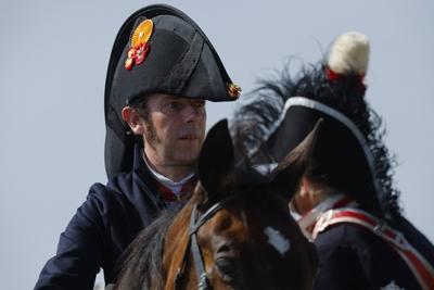 Waterloo reenactment-stock-photo