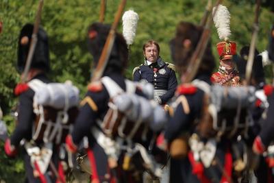 Waterloo reenactment-stock-photo