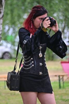 5. Steampunk-Fest im Industriemuseum Chemnitz!-stock-foto