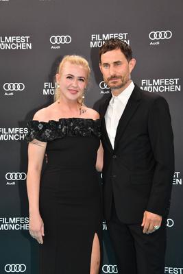 Dascha Dauenhauer und Clemens Schick / Opening Night 42. Filmfest 2025 / Er?ffnung g / Gaststeig HP8 / M?nchen / 28. Jun-stock-foto
