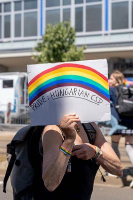 CSD, Parade in Leipzig, 28.06.2025-stock-foto