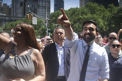 New york city pride march 2025.-stock-photo