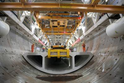 Nanchang-Jiujiang High-speed Railway Construction in Nanchang-stock-foto