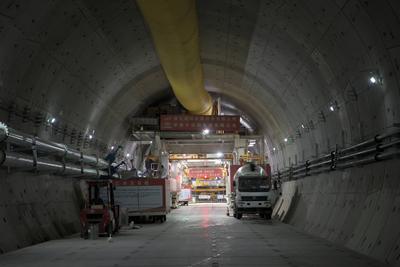 Nanchang-Jiujiang High-speed Railway Construction in Nanchang-stock-foto