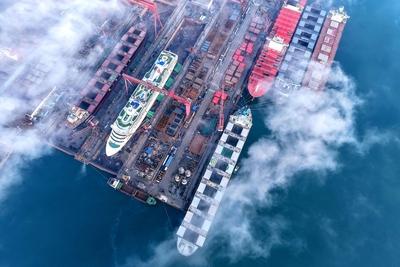 Beihai Shipyard-stock-foto