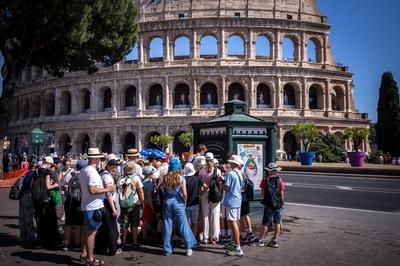 Hot emergency in Rome-stock-foto
