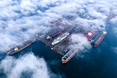 Beihai Shipyard-stock-foto