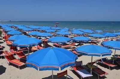 In Italien steigen die Temperaturen auf bis zu 40 Grad. Das Ausw?rtige Amt hat die Reisehinweise f?r das beliebte Urlaub-stock-photo