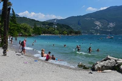 In Italien steigen die Temperaturen auf bis zu 40 Grad. Das Ausw?rtige Amt hat die Reisehinweise f?r das beliebte Urlaub-stock-photo
