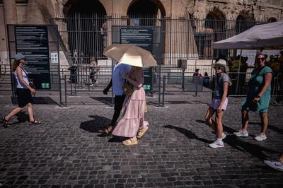 Hot emergency in Rome-stock-foto