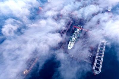 Beihai Shipyard-stock-foto