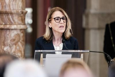 Rome, Commemoration ceremony in honor of Judge Paolo Borsellino, in the presence of the President of the Republic Sergio Mattarella and the Prime Minister Giorgia Meloni.-stock-foto