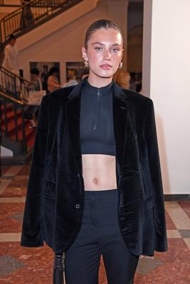 Emma Todt bei der Er?ffnung des Berliner Salon in der Helmut Newton Foundation im Rahmen der Berlin Fashion Week SS26 (F-stock-foto