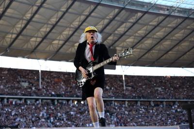 AC/DC Konzert Berlin-stock-photo