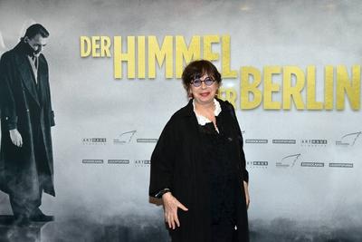Monika Hansen Ankunft zur Weltpremiere Premiere DER HIMMEL ?BER BERLIN digitalisierte Neufassung i-stock-photo