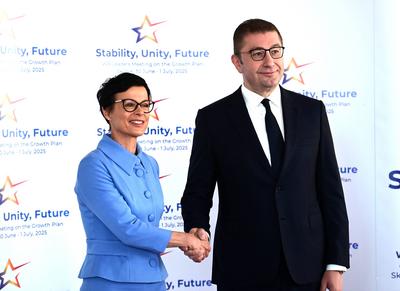 Western Balkans Leaders Meeting-stock-foto