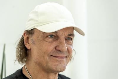 Eigene Briefmarken f?r die deutsche Rock-Formation Scorpions.-stock-foto
