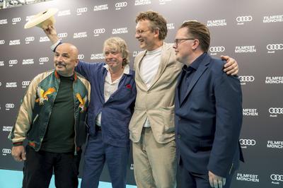 Sandro Giampietro, Helge Schneider, Christoph Gr?ner, Angelo Kelly-stock-photo