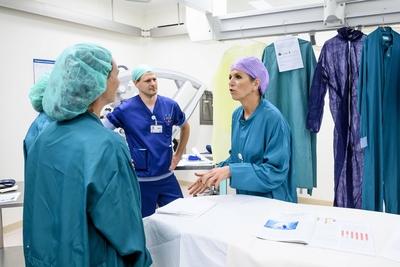 Queen M?xima pays working visit to Radboud University Medical Center, Nijmegen, The Netherlands-stock-foto