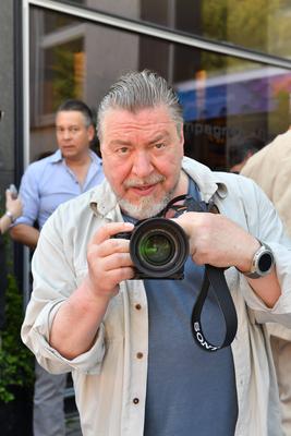 Armin Rohde / ZDF Orange Hour / Filmfest M?nchen 2025 / H? ugho? s / M?nchen / 01. Juli 2025 *** Armin Rohde ZDF Orange-stock-foto
