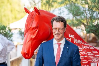 Media Night im Rahmen des CHIO Aachen 2025 , Reitsport, CHIO Aachen, 2025, 01.07.2025-stock-foto