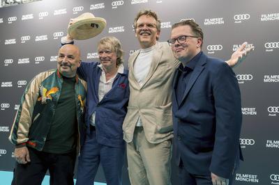 Sandro Giampietro, Helge Schneider, Christoph Gr?ner, Angelo Kelly-stock-photo