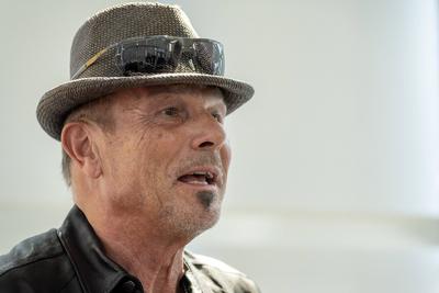 Eigene Briefmarken f?r die deutsche Rock-Formation Scorpions.-stock-foto