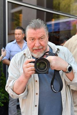 Armin Rohde / ZDF Orange Hour / Filmfest M?nchen 2025 / H? ugho? s / M?nchen / 01. Juli 2025 *** Armin Rohde ZDF Orange-stock-foto