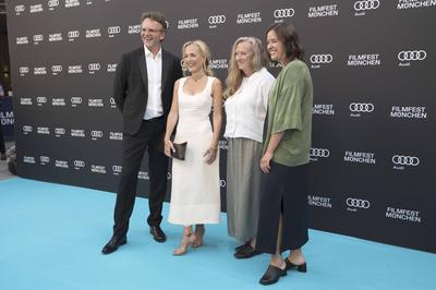 Christoph Gr?ner, Gillian Anderson, Raynor Winn, Julia Weigl-stock-photo