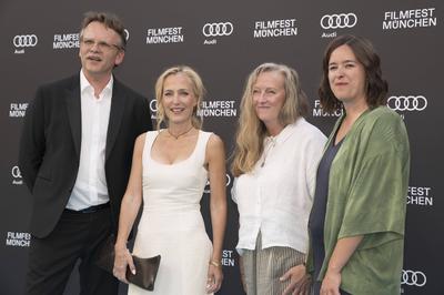 Christoph Gr?ner, Gillian Anderson, Raynor Winn, Julia Weigl-stock-photo