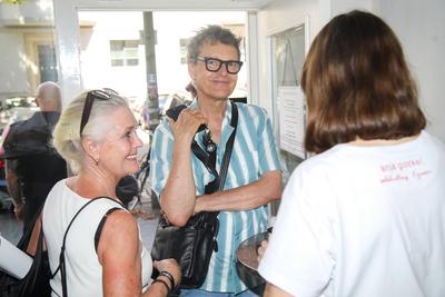 Berlin Fashion Week: Anja Gockel Fashion Show-stock-foto