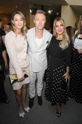 Storm Keating, Ronan Keating, Sylvie Meis-stock-photo