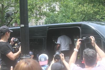 Sean ?diddy? combs foi considerado inocente de conspiracao para extorsao.-stock-foto