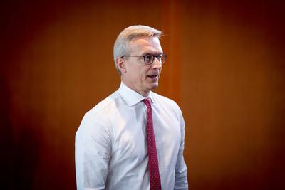 Kabinettsitzung, Bundesregierung, Auftakt-stock-foto