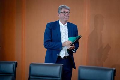 Kabinettsitzung, Bundesregierung, Auftakt-stock-foto