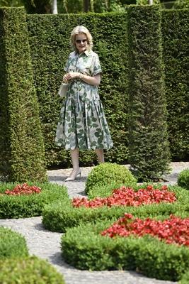 Queen Mathilde visits the van Buuren Museum & Gardens-stock-photo