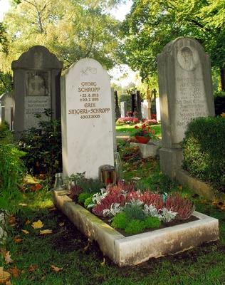 Bildnummer: 51495501  Datum: 12.10.2006  Copyright: imago/Wei?fu?Grab von  Grab von Georg Schropp und Erni Singerl-Schropp auf dem Ostfriedhof in M?nchen, Objekte; 2006, M?nchen, Gr?ber, Grabst?tte, Grabst?tten, Grabmal, Grabm?ler, Friedhof, Friedh?fe, Grabstein, Grabsteine, Inschrift, Schriftzug, Schauspieler, Schauspielerin; , hoch, Kbdig, Gruppenbild, Film, Kunst, Deutschland,  , People  o0 Privatbild; Aufnahmedatum gesch?tztBildnummer 51495501 Date 12 10 2006 Copyright Imago  Grave from Grave from Georg Watanabe and Erni Singerl Watanabe on the Ostfriedhof in Munich Objects 2006 Munich Graves Grave site Grave sites Tomb Tombstones Cemetery Cemeteries Grave stone Grave stones Inscription emblem Actor Actress vertical Kbdig Group photo Film Art Germany Celebrities o0 Private date estimated-stock-foto