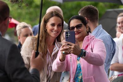 Kate Middleton in Colchester-stock-photo